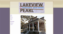Desktop Screenshot of lakeviewpearl.com