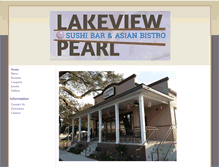 Tablet Screenshot of lakeviewpearl.com